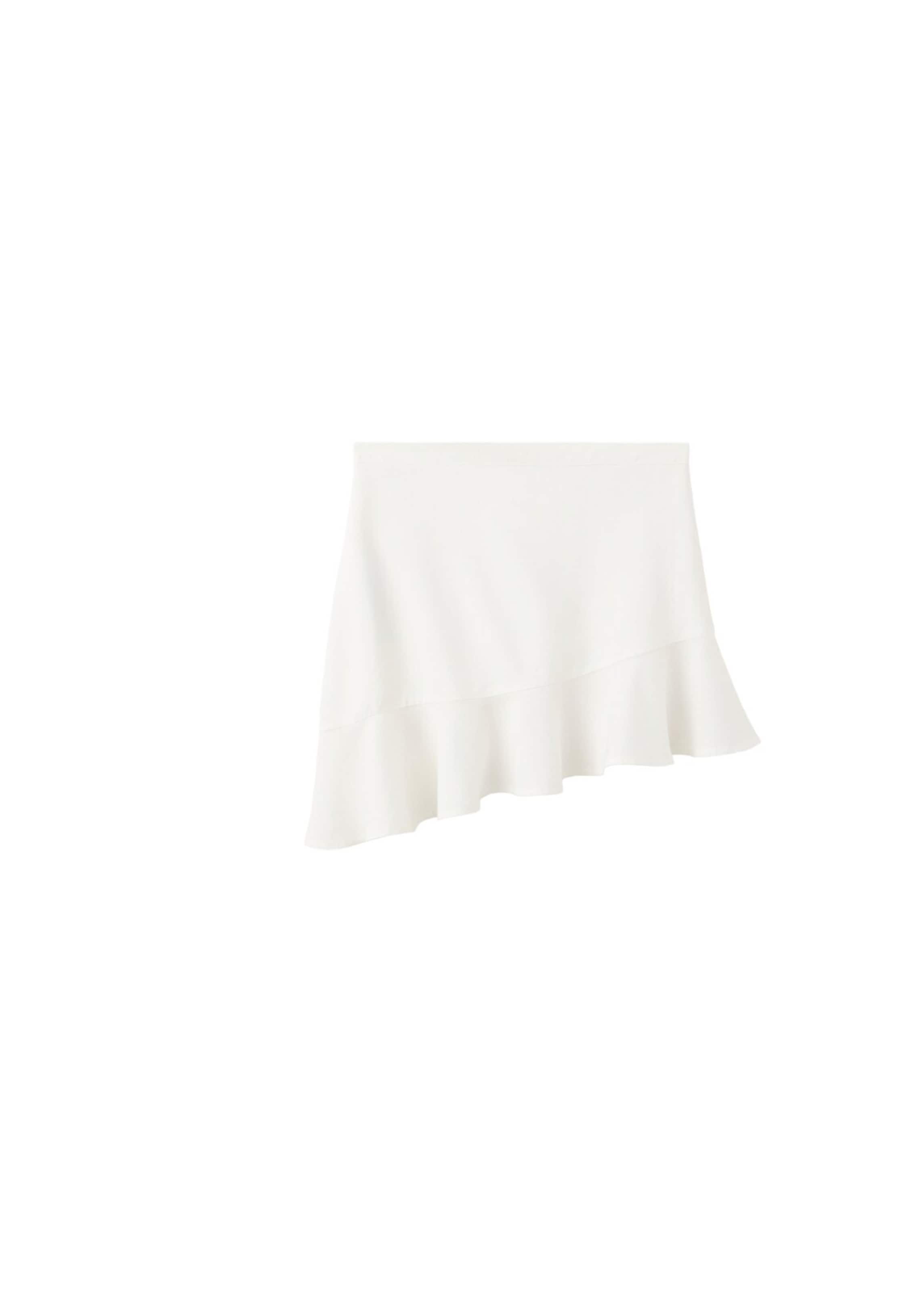 MANGO TEEN Skirt 'Pao' in White: front