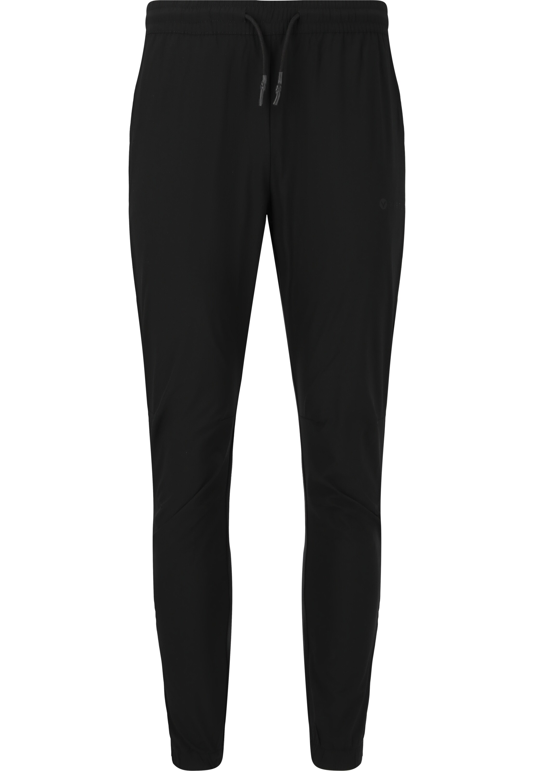 Virtus Tapered Hose 'Jaysoni' in Schwarz: Vorderseite