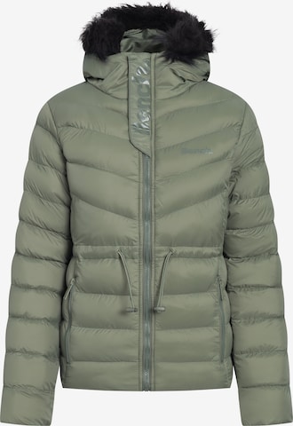 BENCH Winter Jacket in Green: front