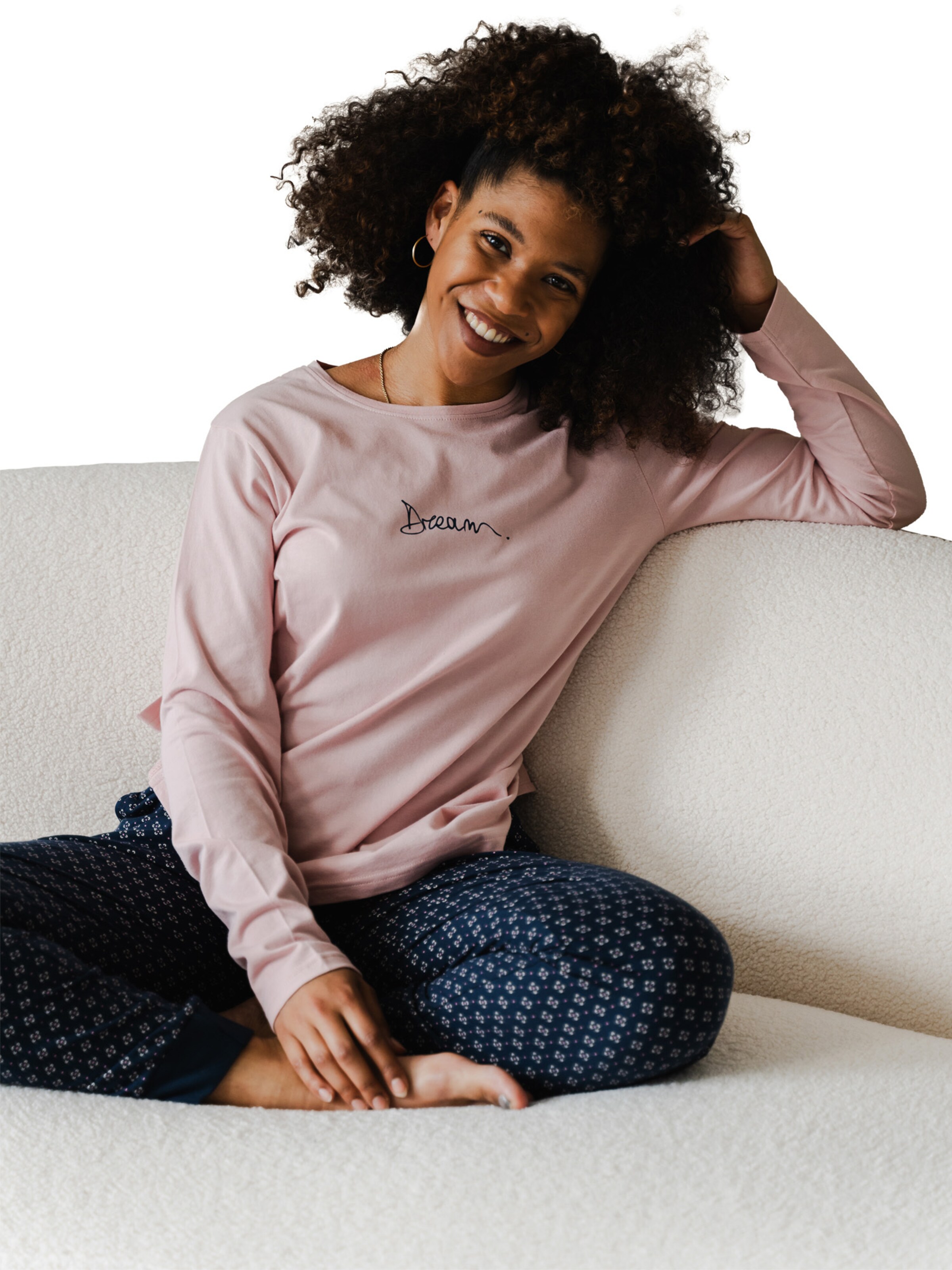 By Louise Longsleeve ' Mix & Match ' in Pink