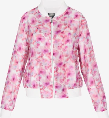 DreiMaster Vintage Välikausitakki 'Fashion Look' värissä vaaleanpunainen: etupuoli