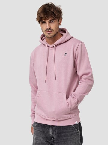 MikonSweater majica 'Feder' - roza boja