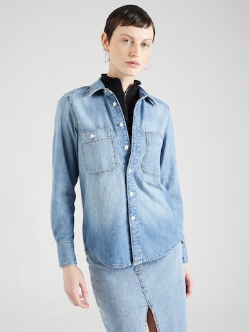 Camicia da donna di G-Star RAW in blu: frontale