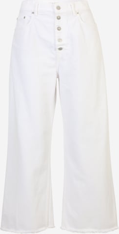 Polo Ralph Lauren Wide leg Jeans in White: front