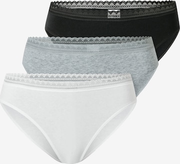 SCHIESSER Slip in Grau: Vorderseite