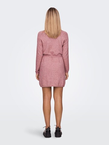 Abito in maglia 'Leva' di ONLY in rosa