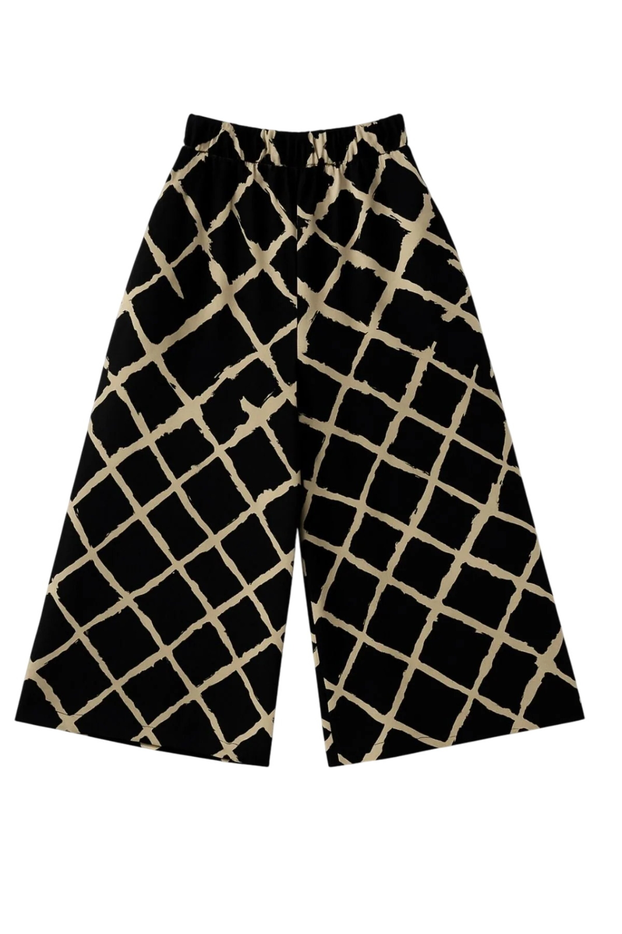 Shape Of You Wide leg Trousers in Black: front