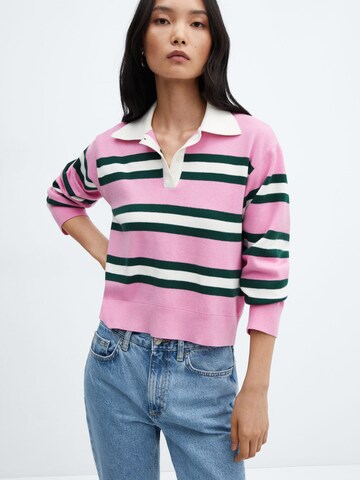 MANGO Pullover 'CARLA' in Pink: predná strana