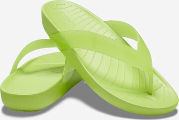 Crocs Σαγιονάρες διχαλωτές σε πράσινο
