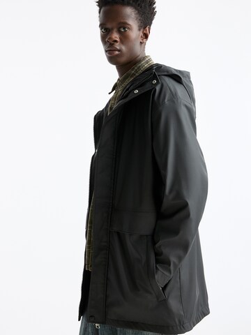 Veste mi-saison Pull&Bear en noir