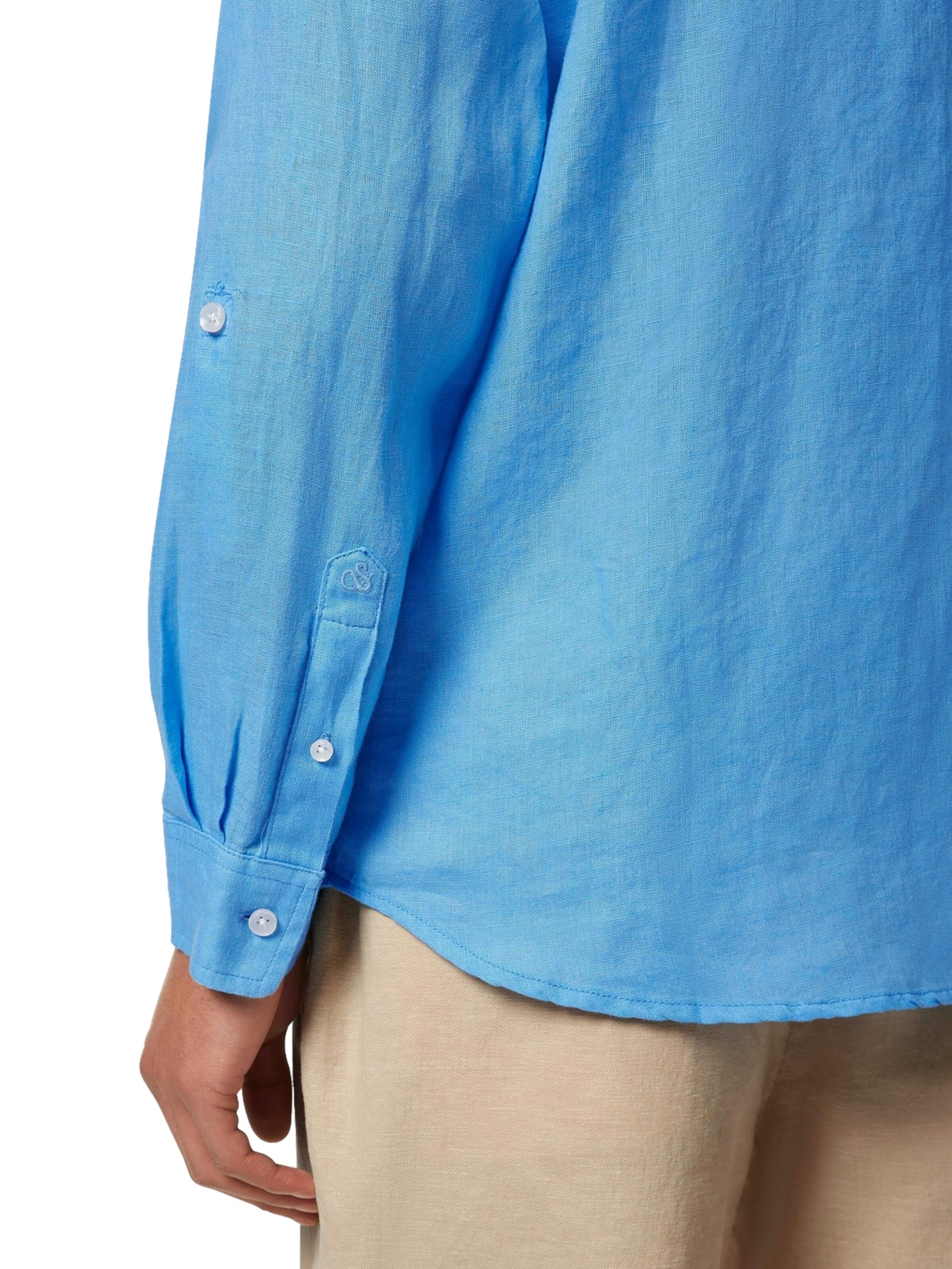 SCOTCH & SODA Regular fit Button Up Shirt in Blue