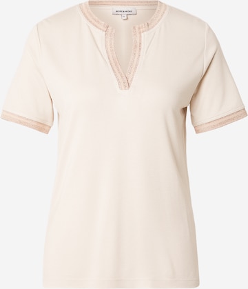 MORE & MORE T-Shirt in Beige: Vorderseite