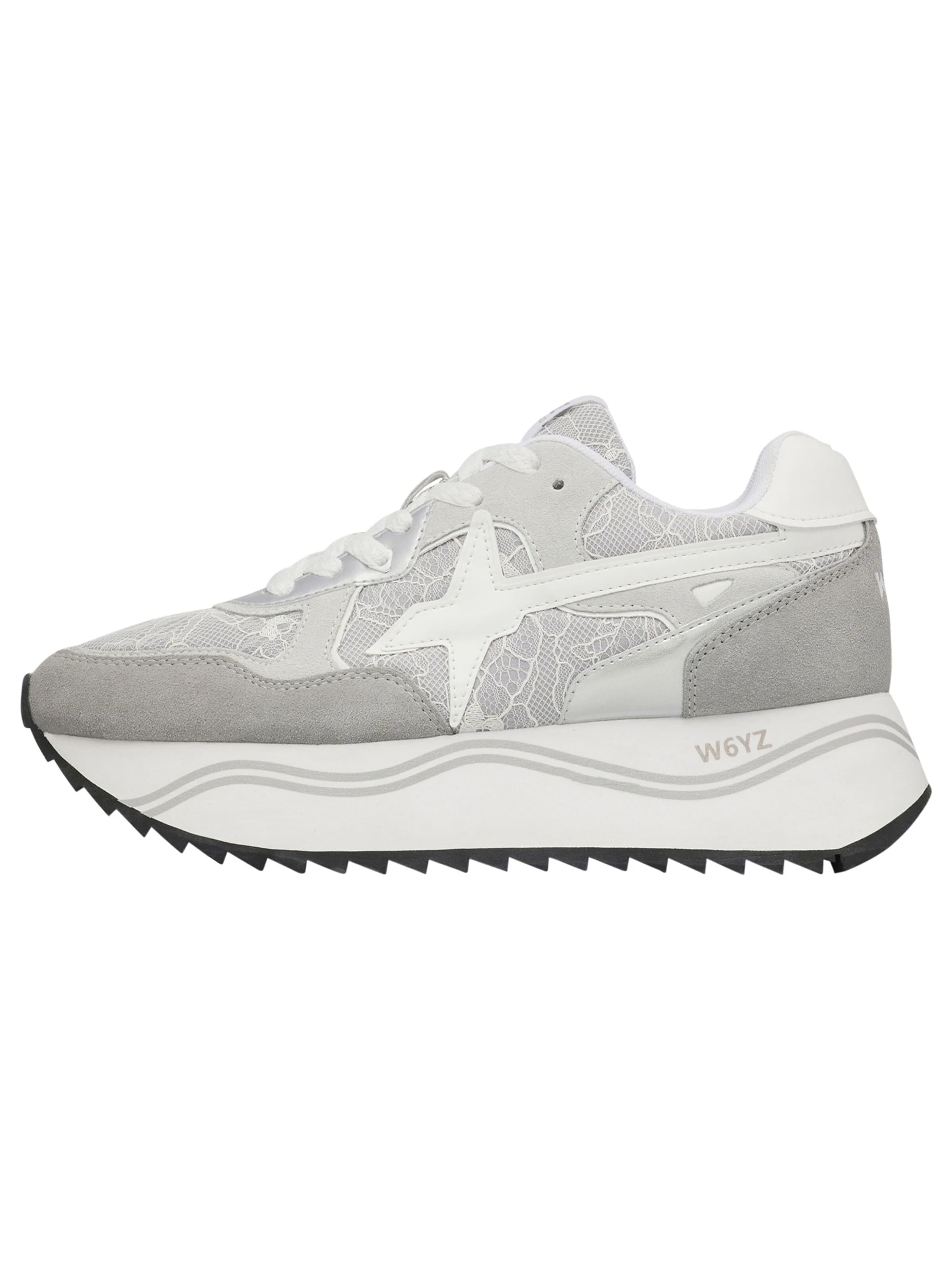 Chaussure à lacets 'DEVA W.' W6YZ en gris : devant