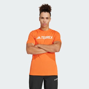 ADIDAS TERREX - Camiseta funcional 'Multi' en naranja: frente