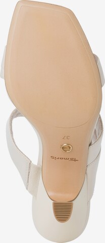 TAMARIS Pantolette in Beige