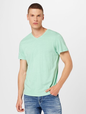 CAMP DAVID - Camiseta en verde: frente