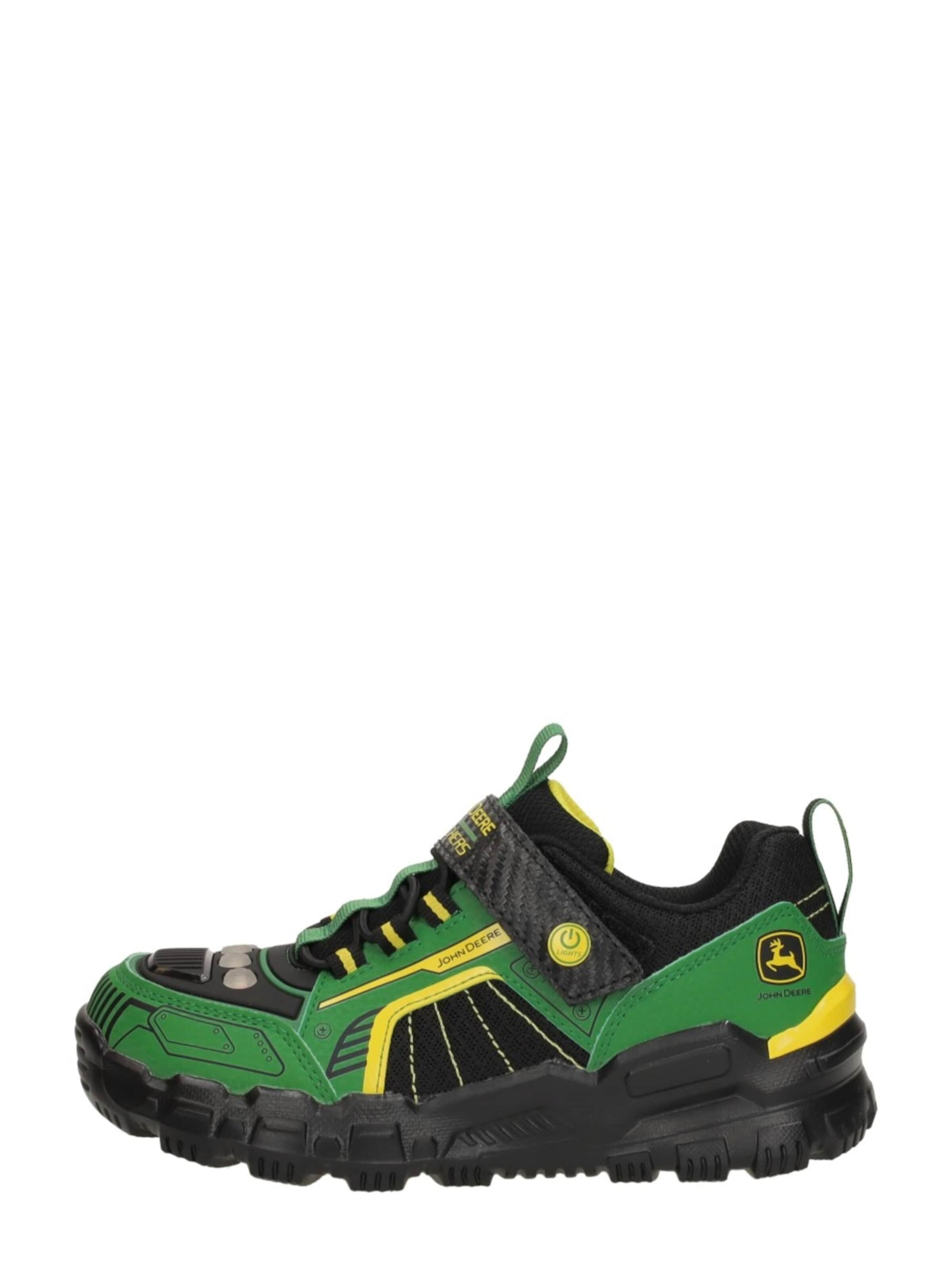 Baskets 'John Deere: Adventure Track' SKECHERS en vert : devant
