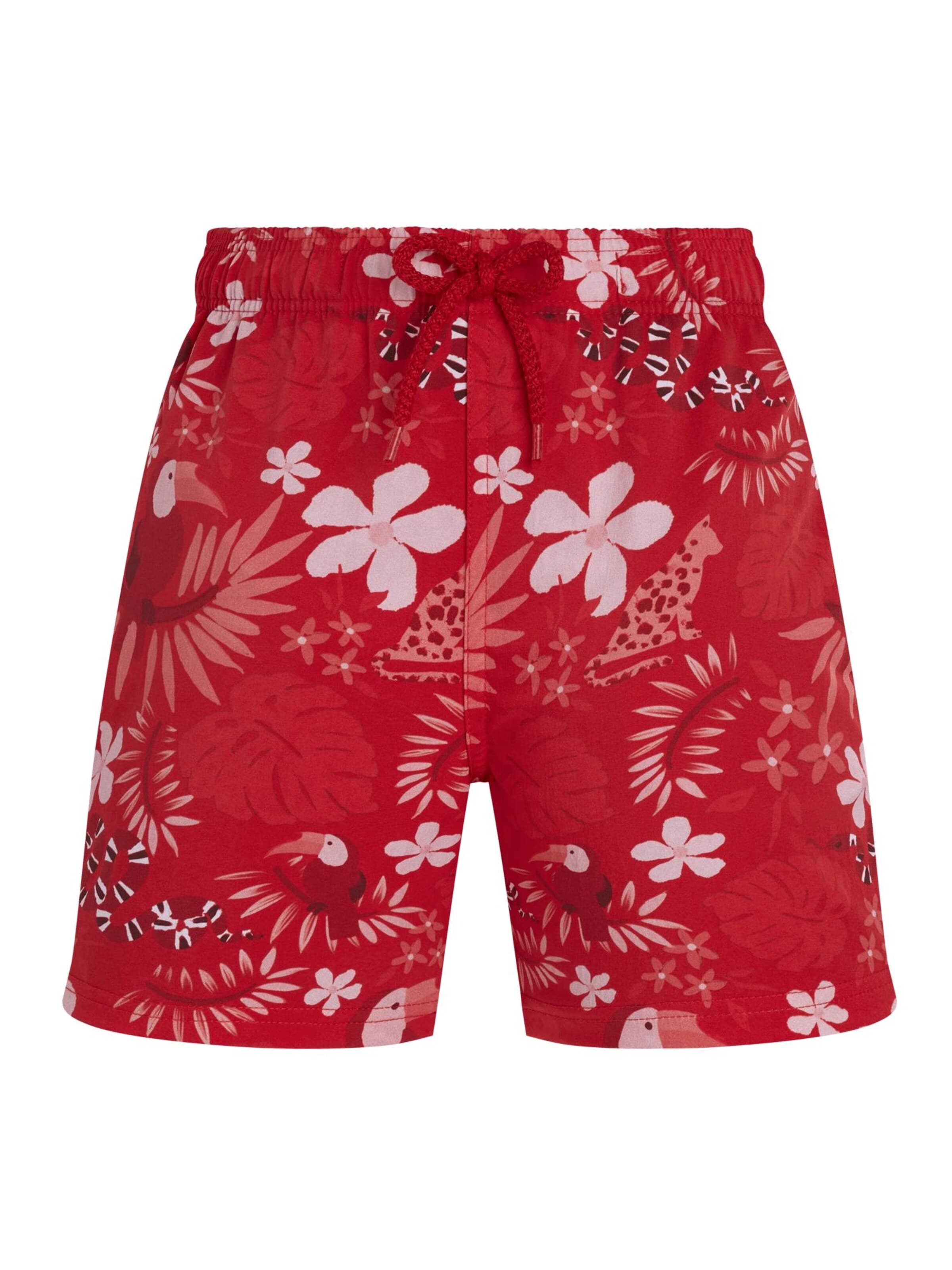 Vilebrequin Badeshorts‌‌ in Rot: Vorderseite