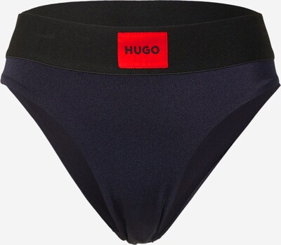 HUGO Bikinihose 'HANA' in nachtblau / rot / schwarz, Produktansicht