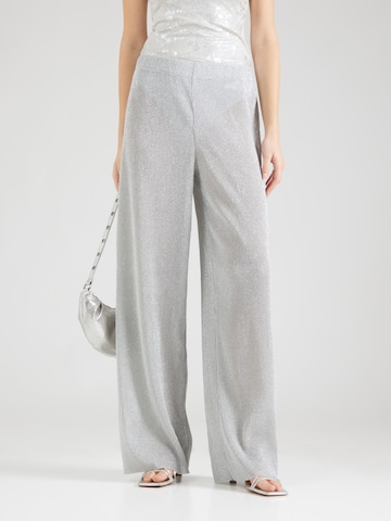 STUDIO SELECT Wide leg Trousers 'Josy' in Silver: front