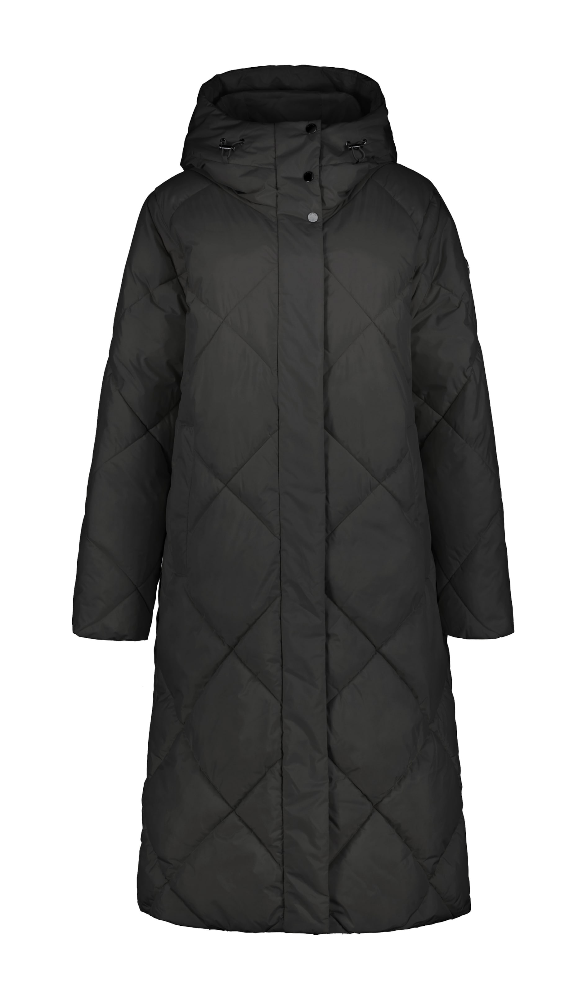 LUHTA Външно палто &#x27;Blinkan&#x27; в черно: отпред