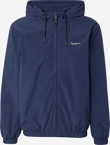 Pepe Jeans - Casaco meia-estação 'Monson' em azul: frente
