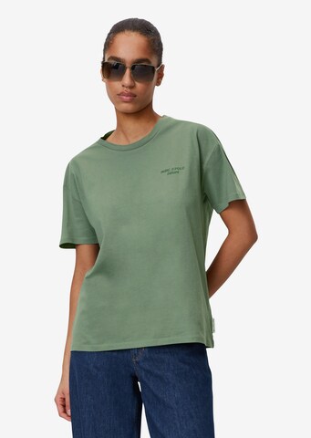 Tricou de la Marc O'Polo DENIM pe verde: față