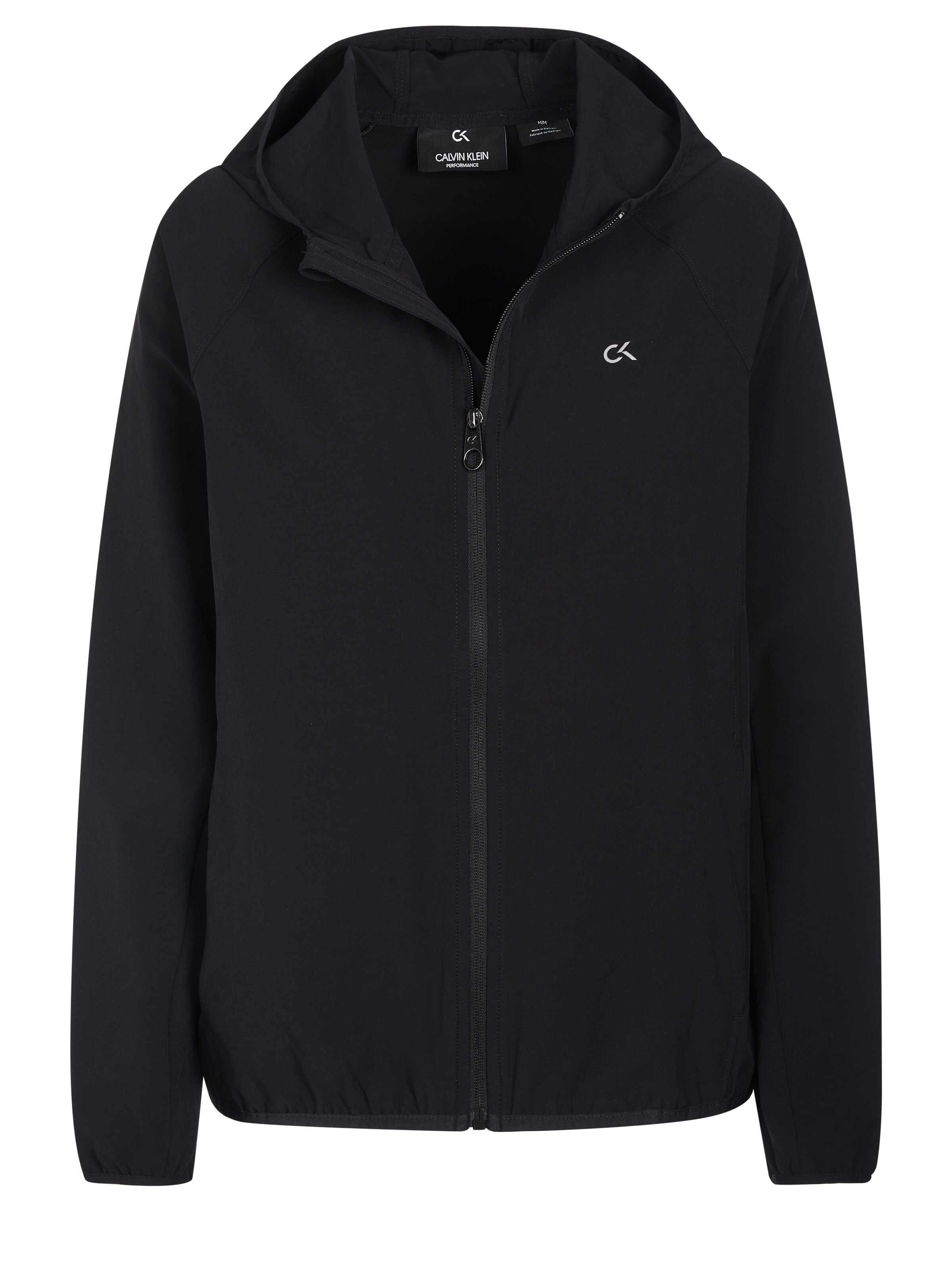 Calvin Klein Between-season jacket 'Calvin Klein Performance Jacke' in XS in Black, Item view