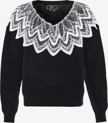 faina Pullover in Schwarz: predná strana