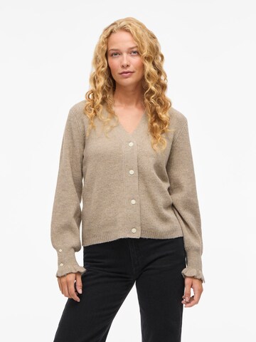 VILA Cardigan 'TILDA' i beige: forside