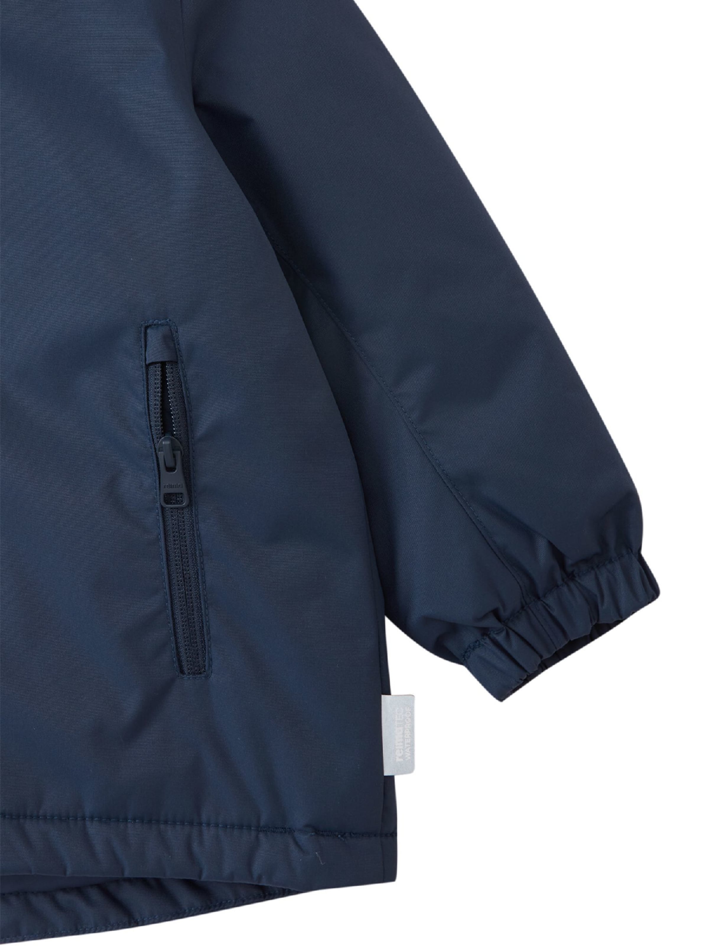 Reima Functionele jas ' Nummela ' in Blauw: zijkant