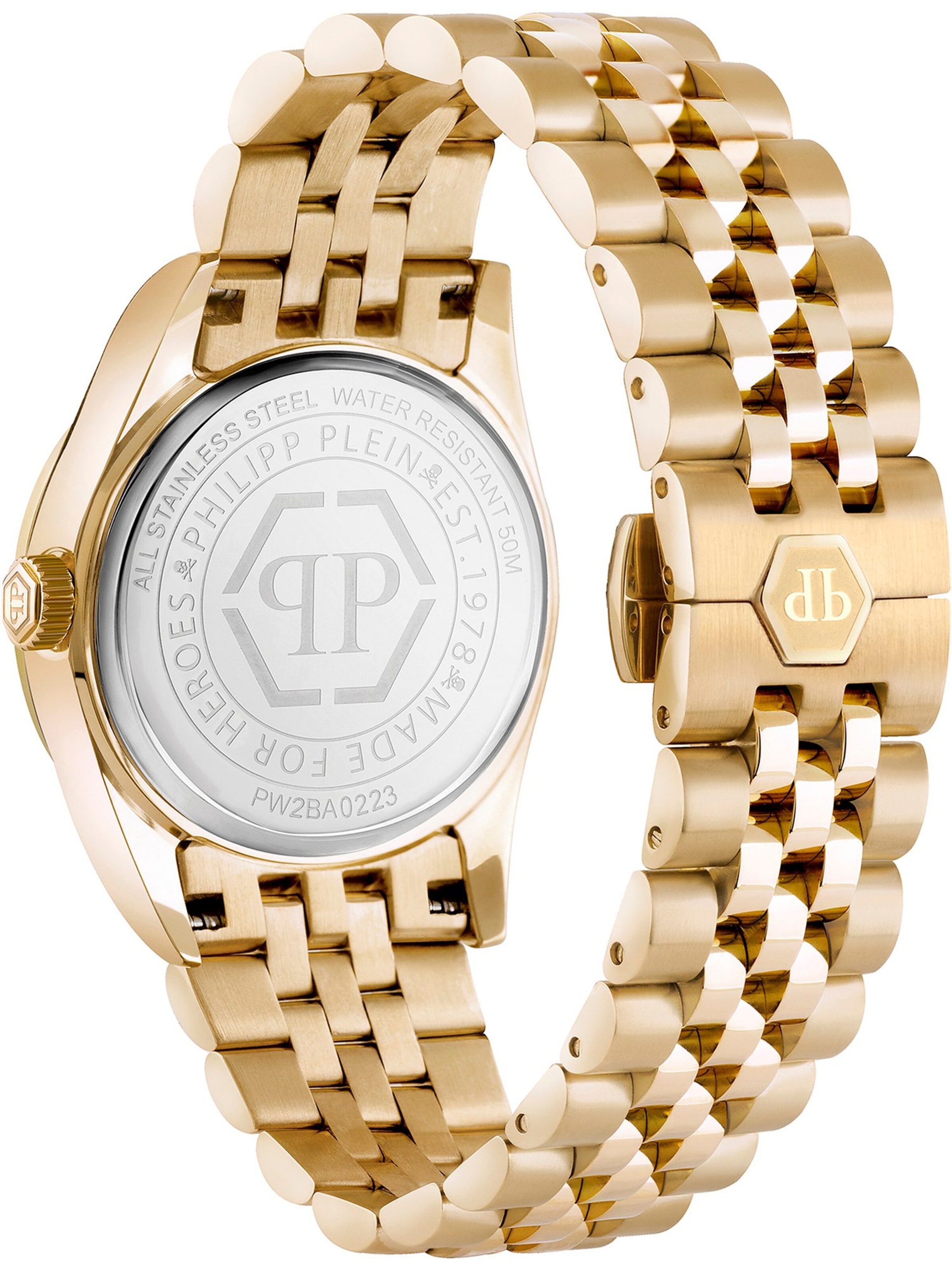 Philipp Plein Analoguhr in Gold