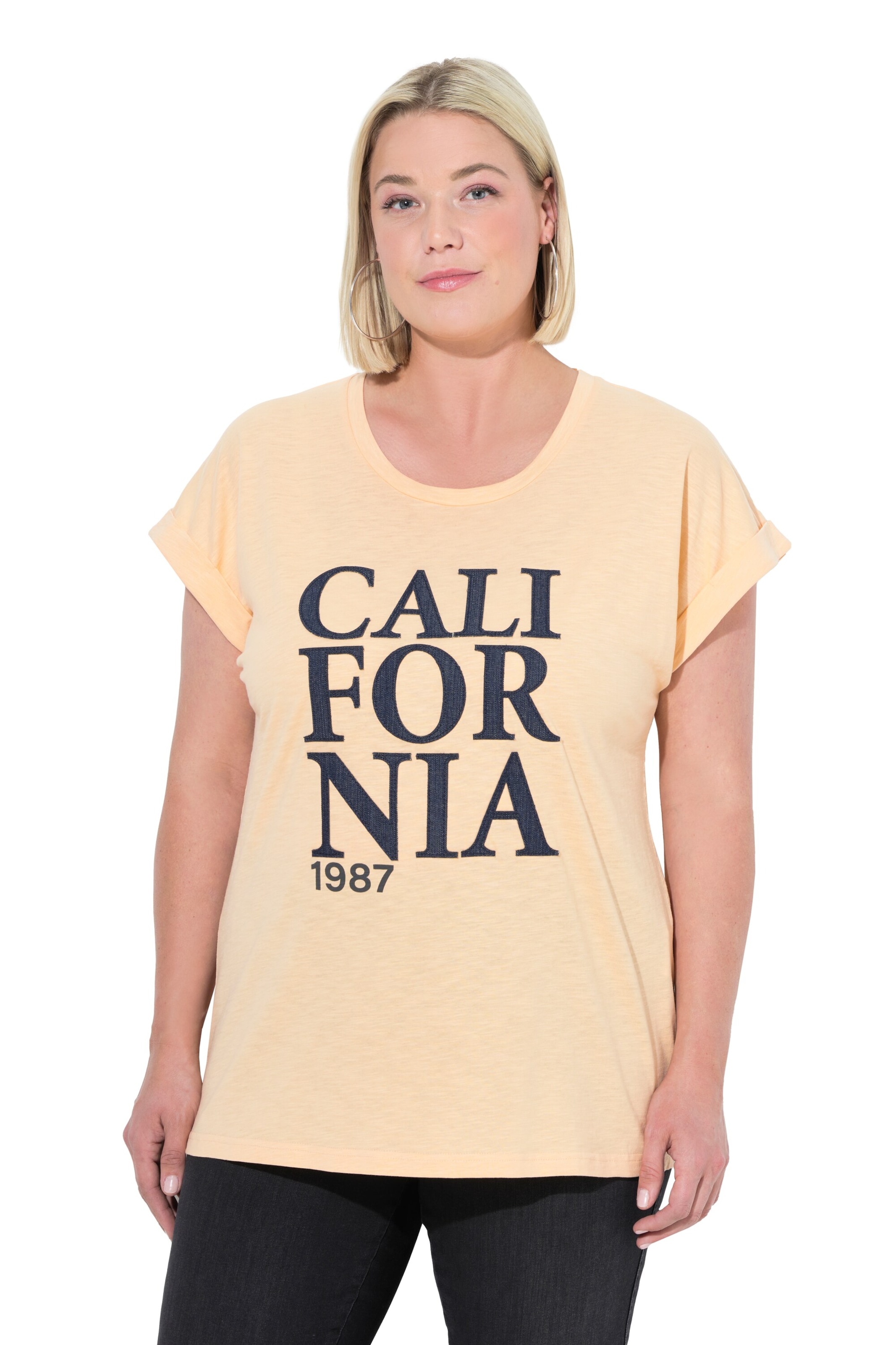 Ulla Popken Shirt in Orange: front