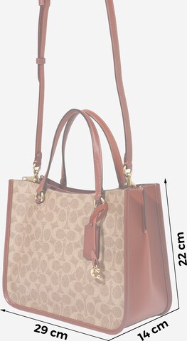 COACH Handtasche in Beige