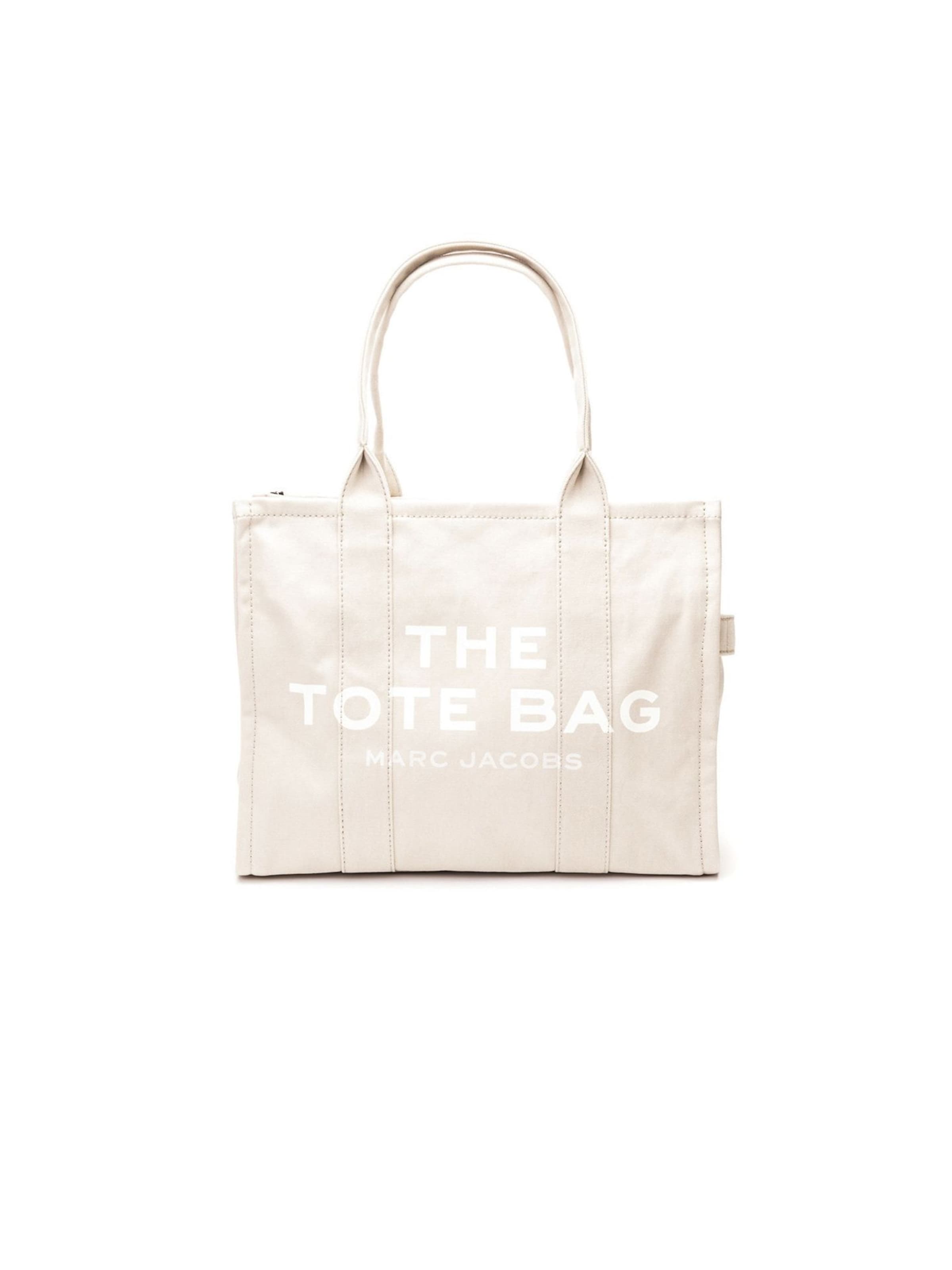 Marc Jacobs Shopper 'Shopping The Canvas Large Tote' in Beige: voorkant