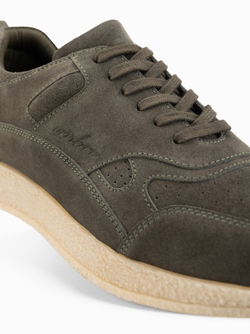 Ombre Platform trainers in Green