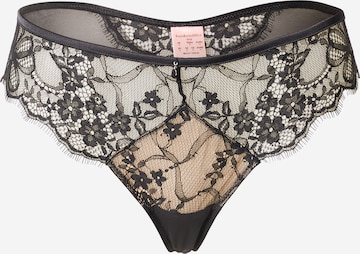 HunkemöllerTanga gaćice 'Prina' - crna boja: prednji dio