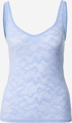 SLOGGI - Camiseta térmica 'GO Allround Lace' en azul: frente