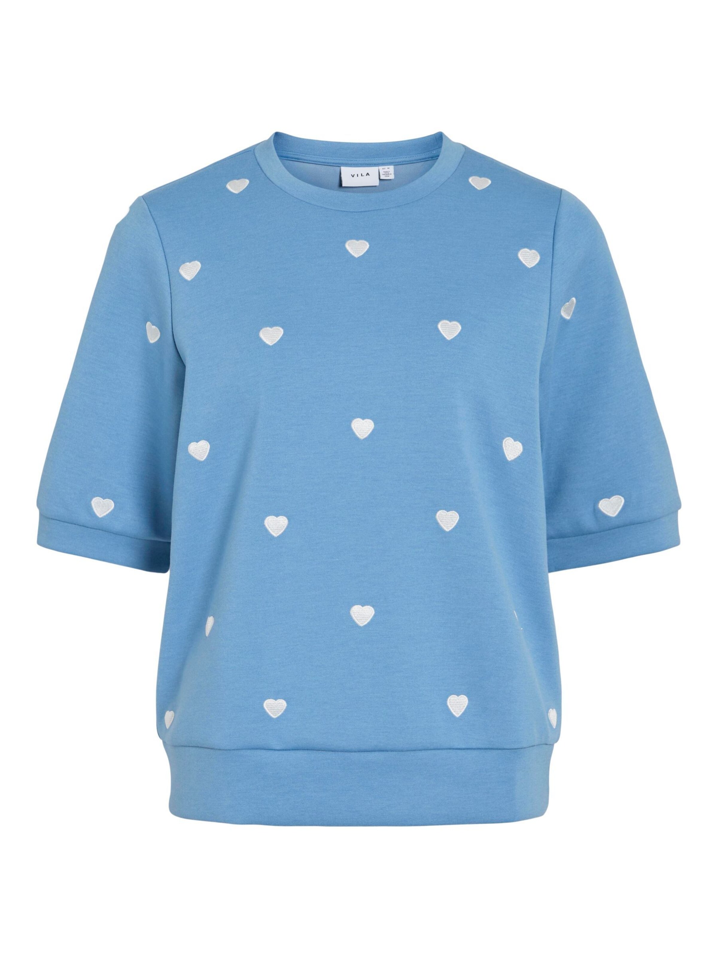 VILA Sweatshirt 'VISif' i blå: forside