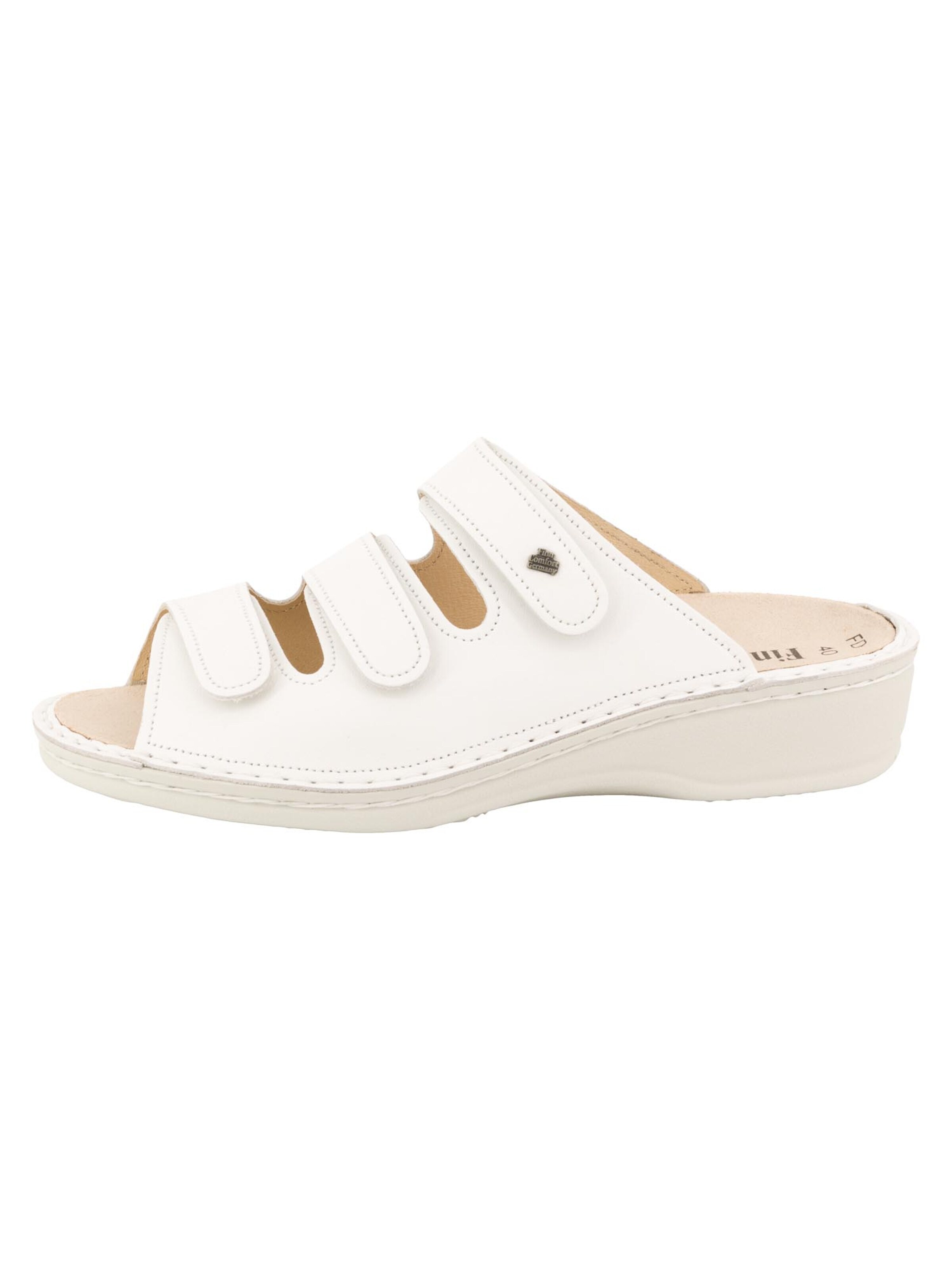Finn Comfort Mules 'PISA' in White: front