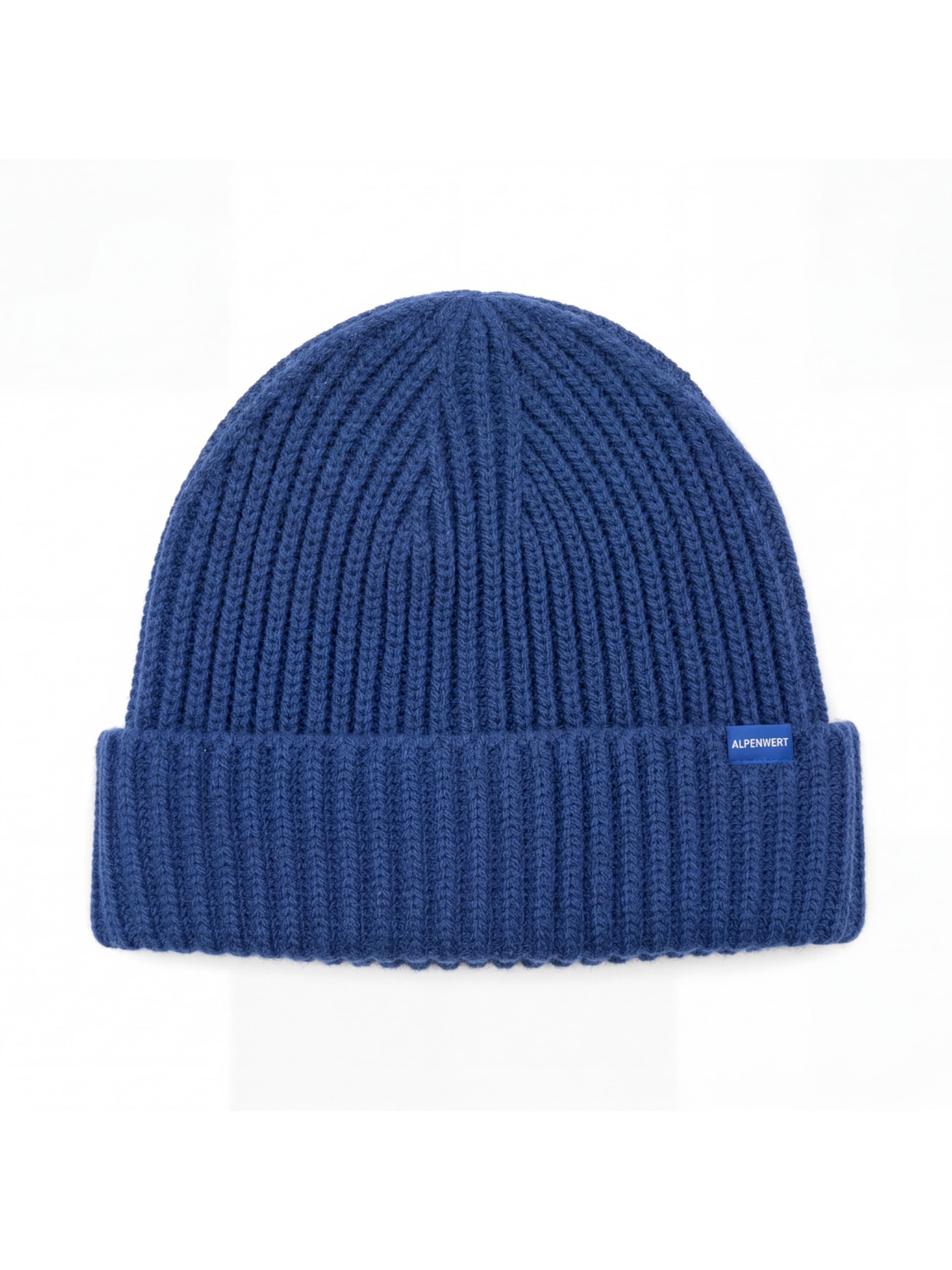 Alpenwert Mütze 'Mütze Unisex'‌‌‌‌‌‌ in Blau: Vorderseite