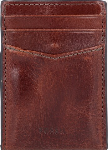 FOSSIL Wallet 'Andrew' in Brown: front