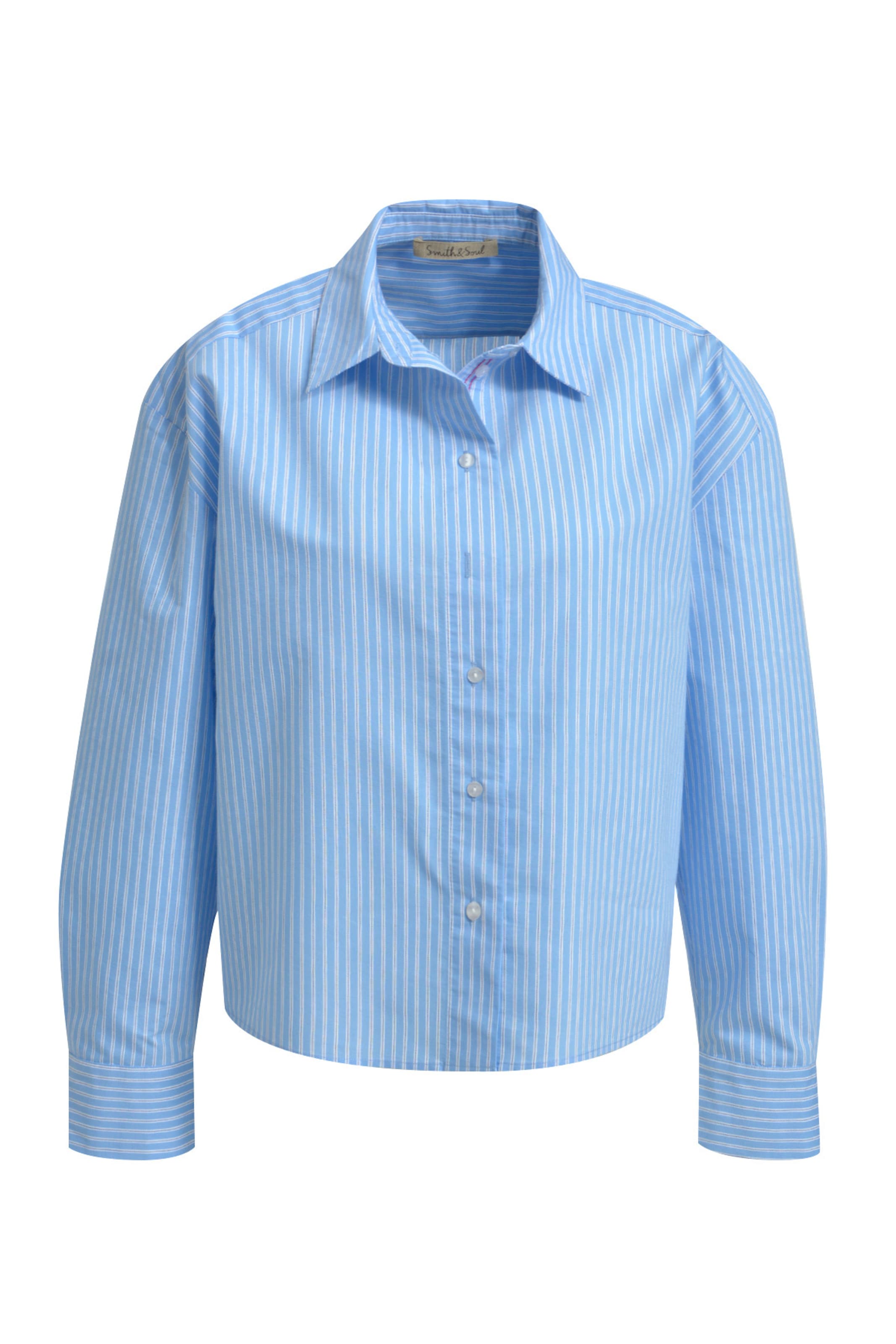 Smith&Soul Blouse in Blue: front