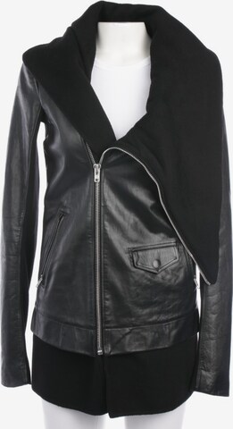 Rick Owens Jacket & Coat in S in Black: front