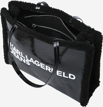 KARL LAGERFELD JEANS Μεγάλη τσάντα σε μαύρο