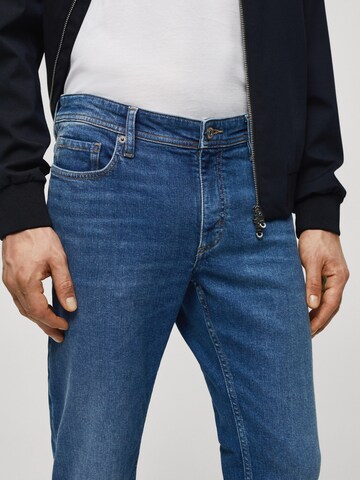 MANGO MAN regular Jeans 'JANL' i blå