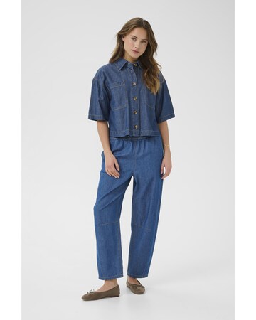 Kaffe Blouse in Blauw