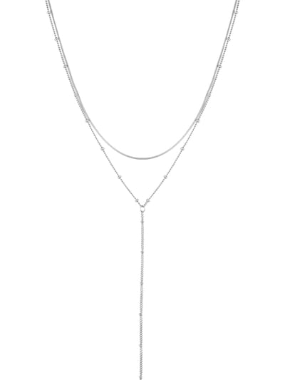 Hey Happiness Necklace 'Flow' in Silver, Item view