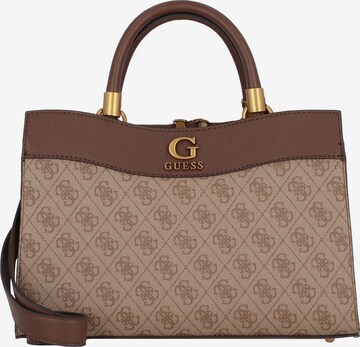 GUESS Handbag 'Nell' in Brown: front
