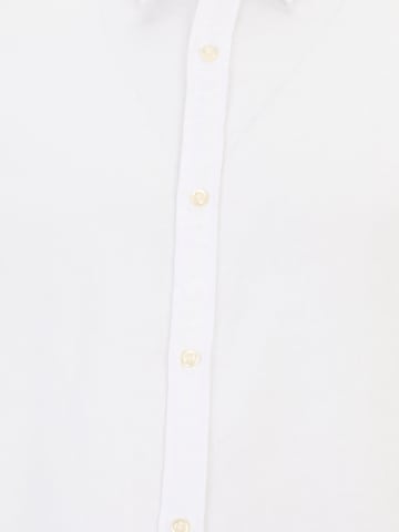 Jack & Jones Plus - Ajuste estrecho Camisa en blanco